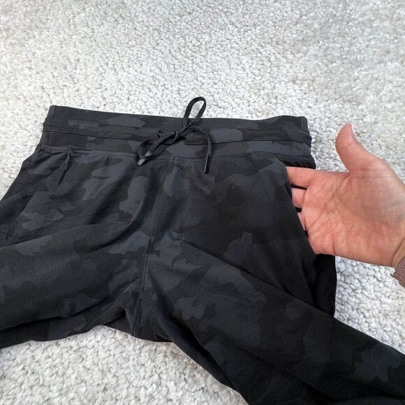 Lululemon Ready To Rulu Crop Jogger Black Gray Camo - Picture 6 of 12